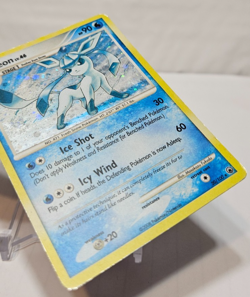 Glaceon 20/100 Holo Rare Theme Deck Exclusive Majestic Dawn SWIRL Pokemon 7392 - Image 5