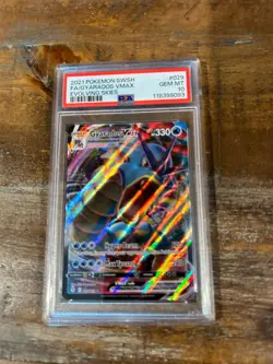 POKEMON 2021 Evolving Skies Full Art GYARADOS Vmax #029 PSA 10 Gem Mint RARE 2 - Image 1