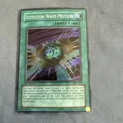 Yugioh! TCG Diffusion Wave-Motion MFC-107 Secret Rare 1st Edition - Image 1
