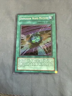 Yugioh! TCG Diffusion Wave-Motion MFC-107 Secret Rare 1st Edition - Image 1
