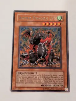 Yugioh - 1x Armed Dragon LV5 - SOD-EN014 - LP - Unlimited - Rare Dragon - 2004 - Image 1
