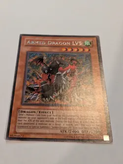 Yugioh - 1x Armed Dragon LV5 - SOD-EN014 - LP - Unlimited - Rare Dragon - 2004 - Image 2
