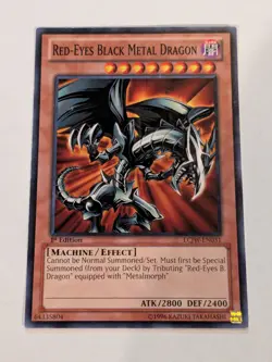 Yugioh - Red-Eyes Black Metal Dragon (LCJW-EN031) - Common - 1st - MP - Image 1