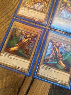 Exodia The Forbidden One Yugioh 5 Card Set YGLD Arms Legs Complete Win The Duel - Image 2