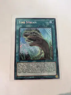 Time Stream - BLAR-EN012 - Secret Rare Yugioh - Image 1