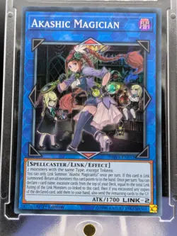 Akashic Magician Super Rare SHVA-EN052 LP/NM Yugioh Card - Image 1