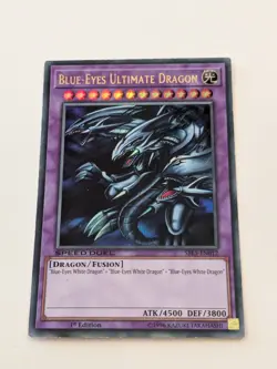 Blue-Eyes Ultimate Dragon SBLS-EN012 1st Edition Ultra Rare Yugioh - Image 1