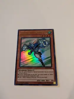 Yugioh - Elemental HERO Stratos BLHR-EN061 1st ed Ultra Rare - Image 1