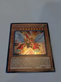 YUGIOH-WINGED KURIBOH LV9-1ST EDITION SECRET RARE-LCGX-EN043 - Image 2