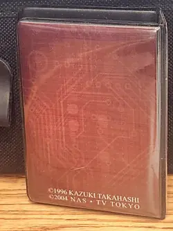 Yugioh Hobby League Champ Mini Album Binder Folder Storage Red Excellent Shape - Image 3