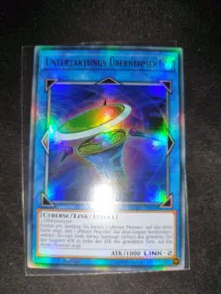 YuGiOh Untertaktungs-Ubernehmer DUDE-DE020 Ultra Rare NM 1st Cyberse Link 2 - Image 1
