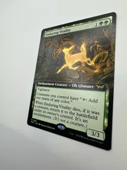MTG TCG Enduring Vitality (Extended Art) Duskmourn: House of Horror Regular - Image 2