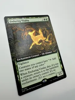 MTG TCG Enduring Vitality (Extended Art) Duskmourn: House of Horror Regular - Image 3
