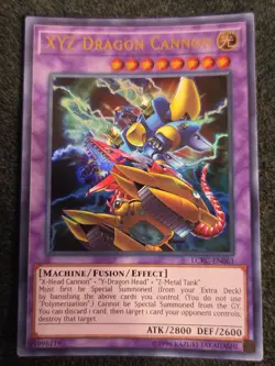 Yugioh XYZ-Dragon Cannon LCKC-EN061 Ultra Rare VLP Alternate Art - Image 1