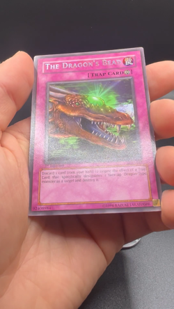 Yugioh! The Dragon's Bead #LOD-043 2003 Legacy of Darkness 1st Edition Rare NM - Image 2