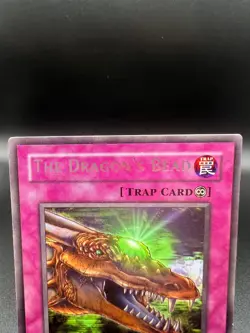 Yugioh! The Dragon's Bead #LOD-043 2003 Legacy of Darkness 1st Edition Rare NM - Image 3
