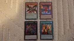 Yu-Gi-Oh! Secret Rare Four Card Lot, 1st Edition - Image 1