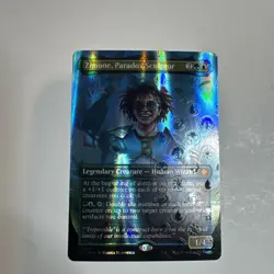 MTG FOIL Zimone, Paradox Sculptor Borderless Mana Foil - Foundations #412 - Image 1