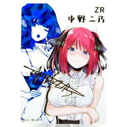 Nino ZR - The Quintessential Quintuplets - Goddess Story Anime Waifu Card - Image 1