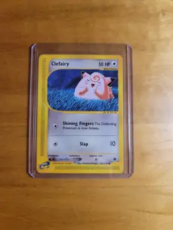 Clefairy 101/165 Expedition Base Set 2002 Regular NM Pokemon TCG Card - Image 3