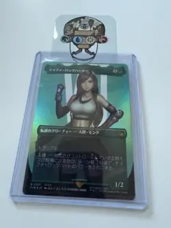 Tifa Lockhart Foil Borderless Card Final Fantasy Japanese - Image 1