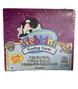 Webkinz Trading Card Game Series 4 Sealed Booster Box new TCG - Image 1