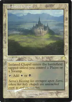 1x - Isolated Chapel - RETRO FRAME FOIL - Dominaria Remastered - VLP/NM MTG - Image 1
