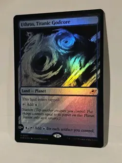 MTG - Uthros, Titanic Godcore - Edge of Eternities Foil 260 Mythic NM/M - Image 2