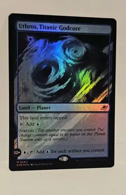 MTG - Uthros, Titanic Godcore - Edge of Eternities Foil 260 Mythic NM/M - Image 3