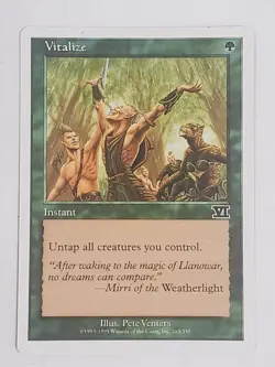 MTG Vitalize (6th Edition/Green/C) - BGM - Image 1