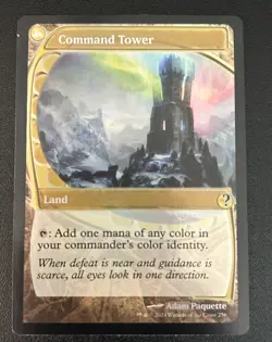 Command Tower (Future Sight) -Foil Near Mint MTG Mystery Booster 2 - Image 1