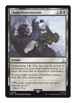 MTG-Chain Assassination- Assassin's Creed-23-Near Mint-NonFoil - Image 1