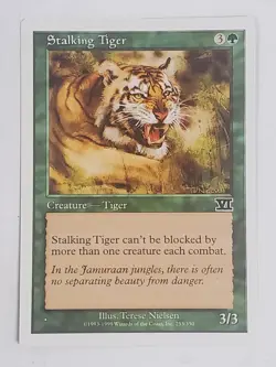 MTG Stalking Tiger (6th Edition/Green/C) - BGM - Image 1