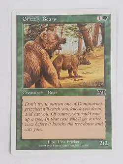 MTG Grizzly Bears (6th Edition/Green/C) - BGM - Image 1