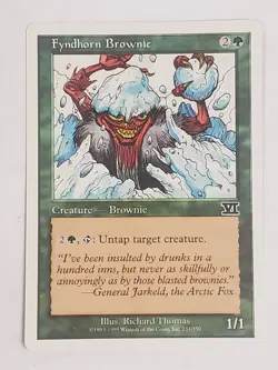 MTG Fyndhorn Brownie (6th Edition/Green/C) - BGM - Image 1