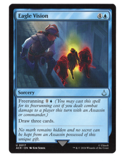MTG-Eagle Vision- Assassin's Creed-17-Near Mint-NonFoil - Image 1