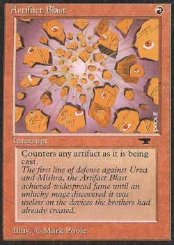 Artifact Blast - Light Play MTG Antiquities - Image 1