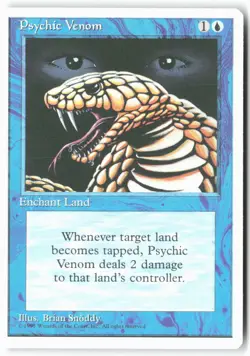 Psychic Venom - Fourth Edition () - MTG - Image 1