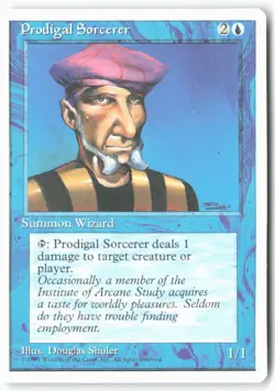 Prodigal Sorcerer - Fourth Edition () - MTG - Image 1