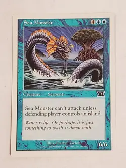 MTG Sea Monster (6th Edition/Blue/C) - BGM - Image 1