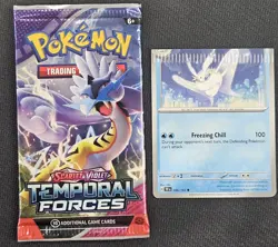 Pokemon Temporal Forces Crimp and Cut Error Frosmoth with Pack - Image 1