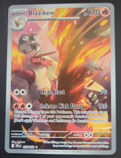 2025 Pokemon EN Destined Rivals #192/182 Blaziken NM to Mint Condition - Image 1