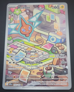 2025 Pokemon EN Destined Rivals #197/182 Rotom NM to Mint Condition - Image 1