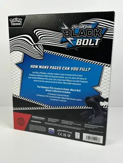 Pokemon TCG: Black Bolt - Binder Collection - Factory Sealed - Image 2