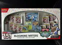 Pokemon 151 - Blooming Waters Premium Collection Box NEW/SEALED "Ready To Ship" - Image 1
