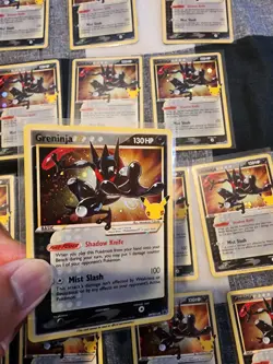 Pokemon TCG: Greninja Gold Star (Swirl) - SWSH144 - Sword & Shield Promos - NM - Image 3