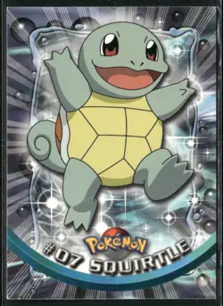 1999 Topps Pokemon TV Animation Edition Series 1 #8 Wartortle Blue Topps Logo - Image 1