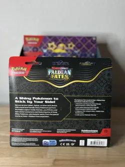 Pokemon Paldean Fates Sticker Collection With Display Box - Image 3