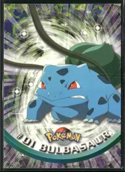 2000 Topps Chrome Pokemon #1 Bulbasaur Spectra Chrome - Image 1
