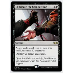 MTG Eliminate the Competition Commander Tarkir Dragonstorm Rare NM - Image 1